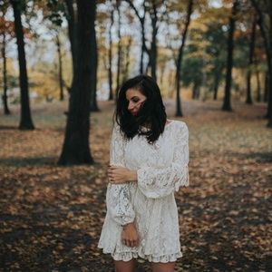 Free People Lace Boho Dress